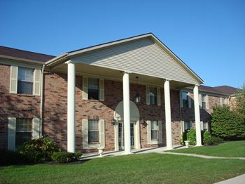 All-brick apartment construction
